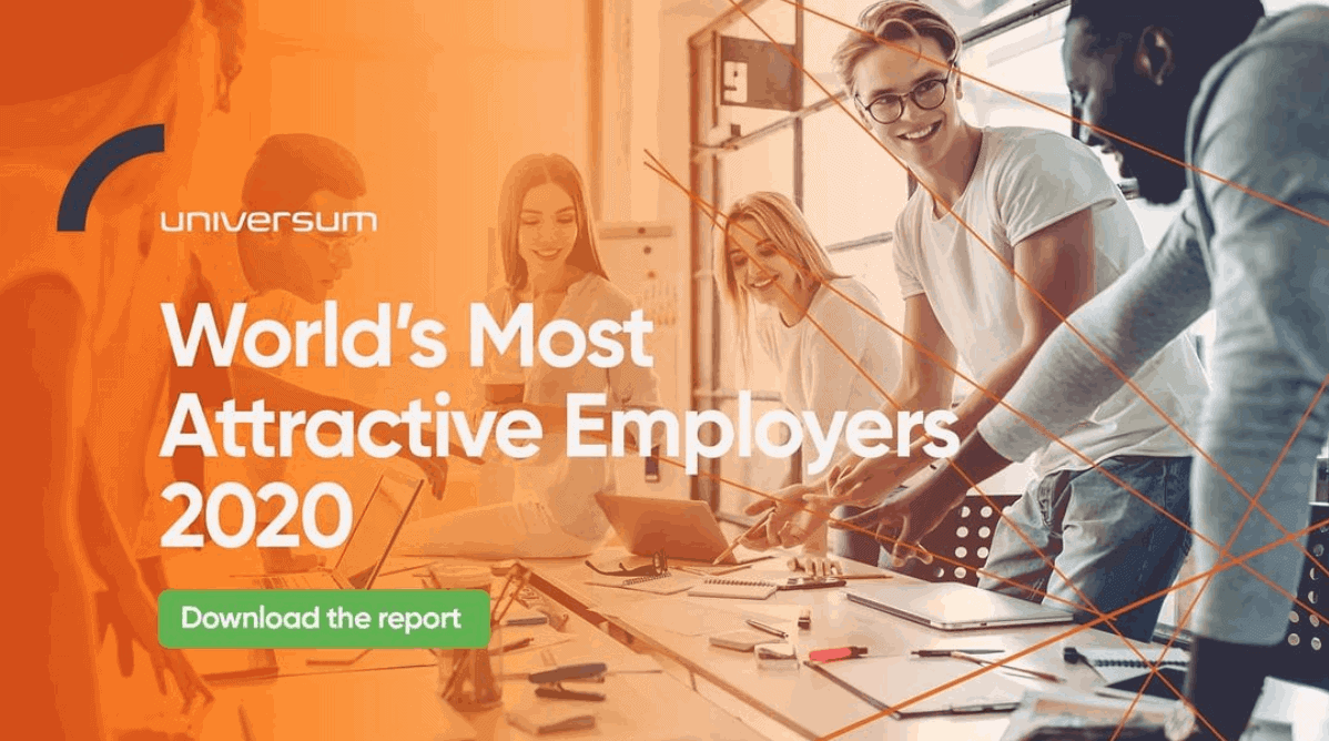 Los empleadores más atractivos para trabajar | Ranking Universum | Talento Portugal