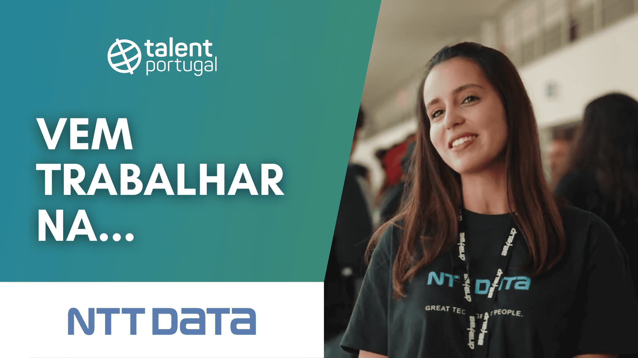 A NTT DATA, uma das 10 maiores consultoras de IT do mundo, está a RECRUTAR! | Talent Portugal blog